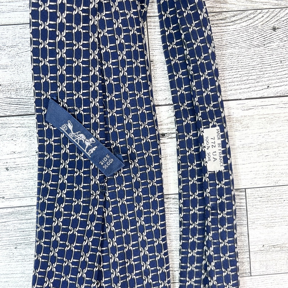 Vintage Hermes Silk Necktie 772 UA - Picture 2 of 4